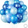 30-Piece Colorful Metal Sequin Balloon Set for Birthday Parties and Ceremonies