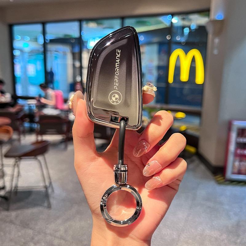 Soft TPU Car Key Case Cover Shell for BMW X1 X3 X4 X5 F15 X6 F16 G30 7 Series G11 F48 F39 520 525 f30 118i 218i 320i Accessories nlvc53