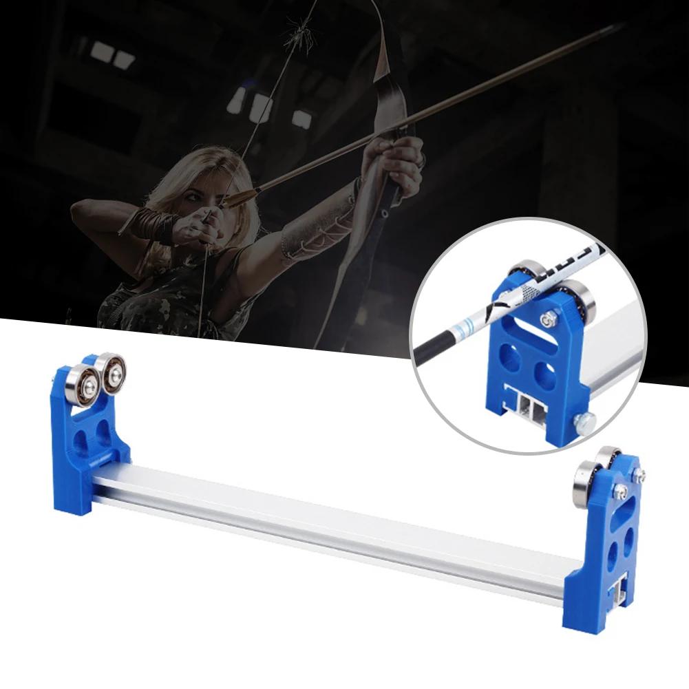 Professional Arrows Straightness Detection Tool Aluminium Alloy Arrows Checker Archery Accessories Accurate Measurement