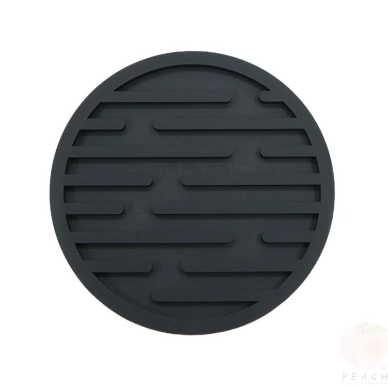 10cm Silikonové podložky pod hrnky Kulaté Žáruvzdorné Gumové Podložky pod čajové šálky Stolní podložky Držáky pod nápoje, kávové hrnky, sklenice Dekorace