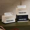 Easy-Refill Tissue Box INS Style Tissue Paper Storage Creative Napkin Holder  Office Tabletop Decor