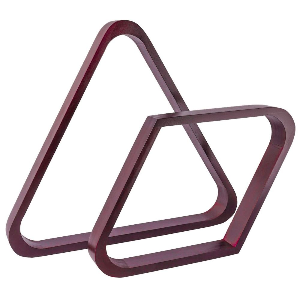 

Durable Pool Table Accessories Wooden 8-Ball Triangle Simplicity Pool Ball Racks