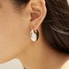 FINNLEE REST IN CITY 20 EARRING - SILVER