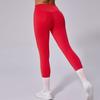 Hohe Taille Bauchkontrolle Leggings Yoga Laufen Fitnessstudio Training Schnelltrocknend Atmungsaktiv Sporthose Damen