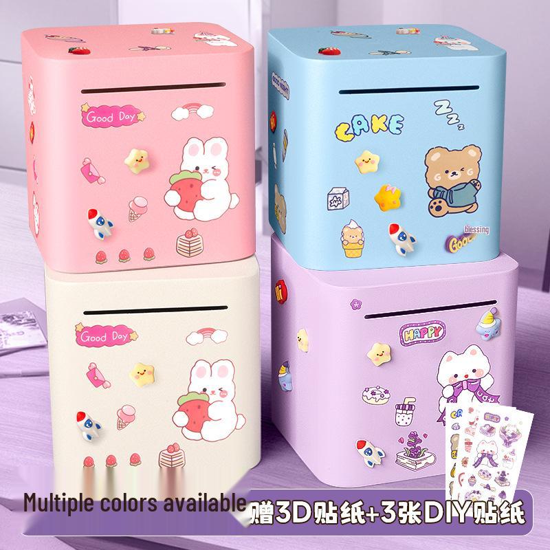 Stainless Steel 2025 Piggy Bank: Secure Savings Jar for Boys and Girls