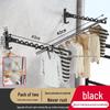 Foldable Wall-Mounted Balcony Clothes Rack and Drying Rod