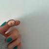 Exclusive Copper Minimalist Ring Designed For Women With Geometric Elegance Essential Accessory Fashion