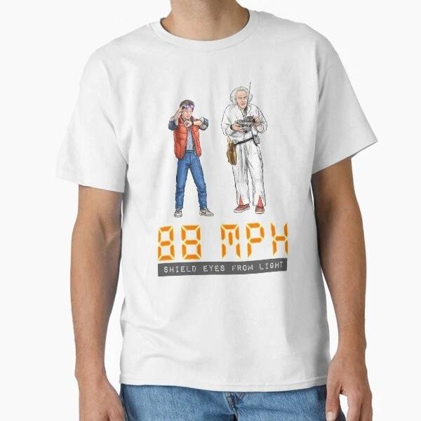 88 Mph Shield Eyes From Light Classic Tshirt Made In Usaaus Tshirt S2xl S