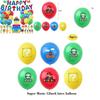 Super Mario Happy Birthday Party Decor Supplies Banner Balloon Cake Topper
