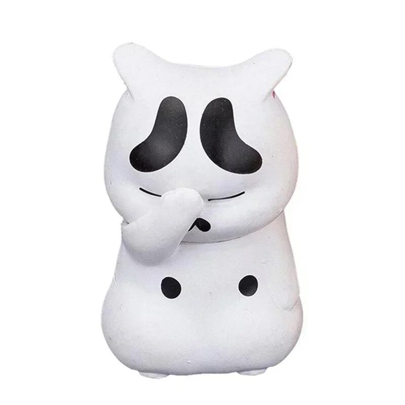 Creative Decor Crafts Pet Cat Figurine Model Figure Mini Animals Ornament Kid Gift Cute is Suitable as an Ornament