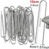 10-40Pcs Landscape Staple Gaskets Plastic Buffer Washer Garden Stakes Pegs Anchoring Landscaping Ground Garden Lawn Fixed Nails