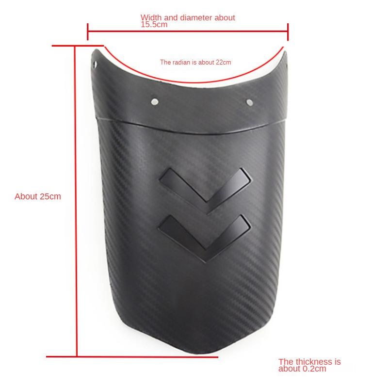Motorcycle Lengthen Front Fender Rear AndFront Wheel Extension Fender Mudguard Splash Guard for Motorcycle Universal Accessories