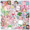 50 Cute Axolotl Suitcase & Notebook Decorative Stickers
