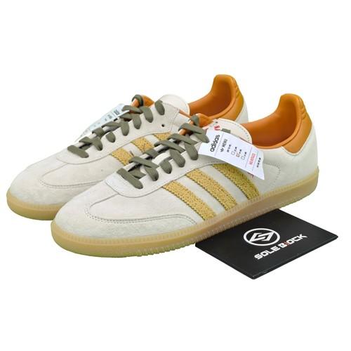 

Adidas Originals SAMBA OG German Army Trainers Unisex Beige Brown KI7433 EU 42 коричневий