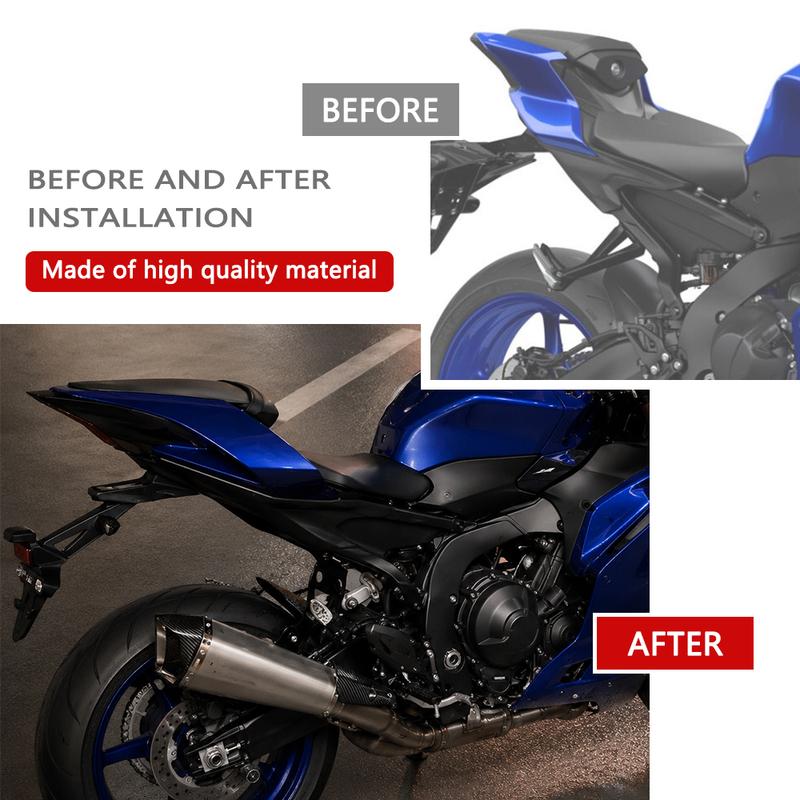 Motorcycle Accessories Rear Tail Cover Wing Spoiler Fairing Rear Guard Trim Plate Housing Rear Wing For yzf-r9 YZF-R9 YZFR9 r9