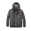 BURTLE Aircraft Long-Sleeve Blouson (No Fan) AC2101 High Back, Size 3XL, 53 Storm Grey