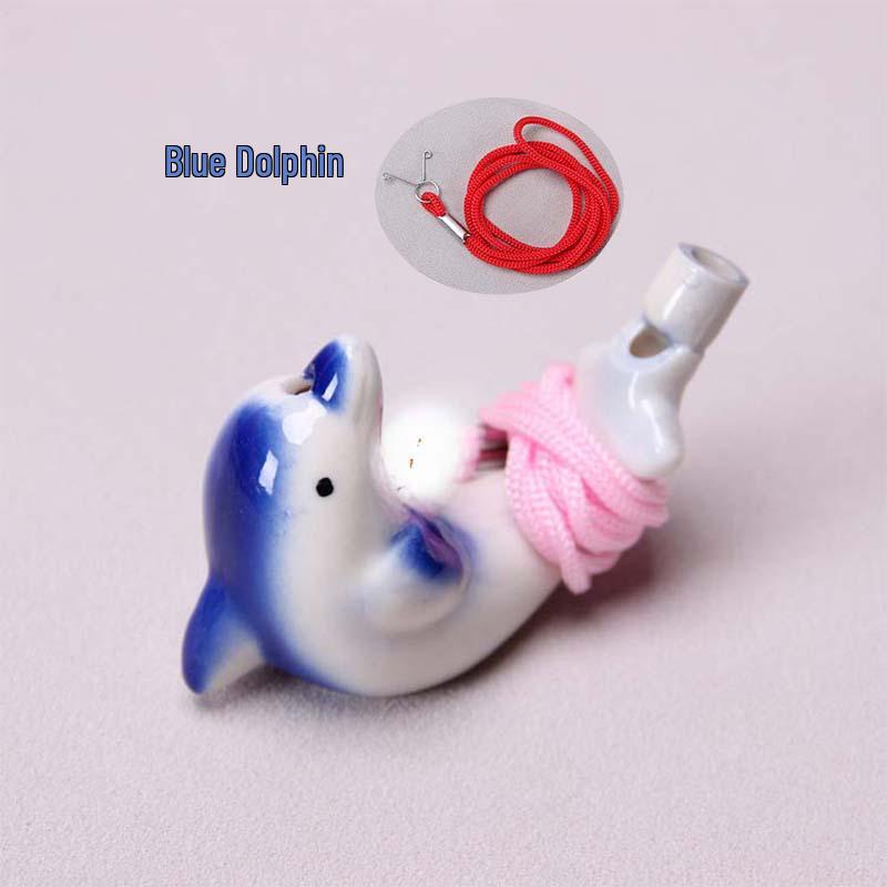 

Детская керамическая свистулька-птичка, окарина - популярное туристическое ремесло