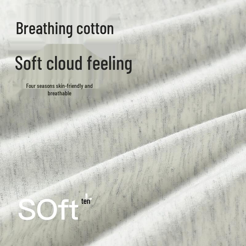 Fenteng Women's High-Waist Antibacterial Cloud Cotton Underwear (3-Pack)