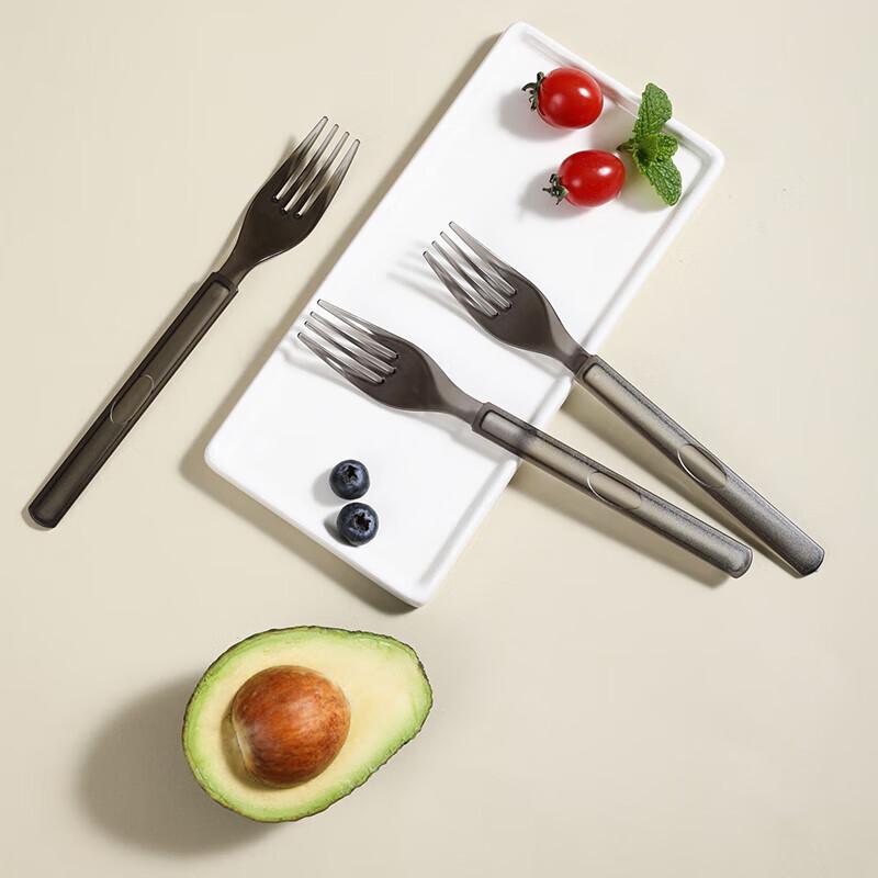 Meiliya Disposable Food Forks (150 Pieces)