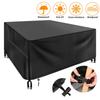 Garden Furniture Cover Waterproof Windproof Anti-UV Heavy Duty Rip Proof 111D Oxford Patio Table Chair Sofa Furniture Protector