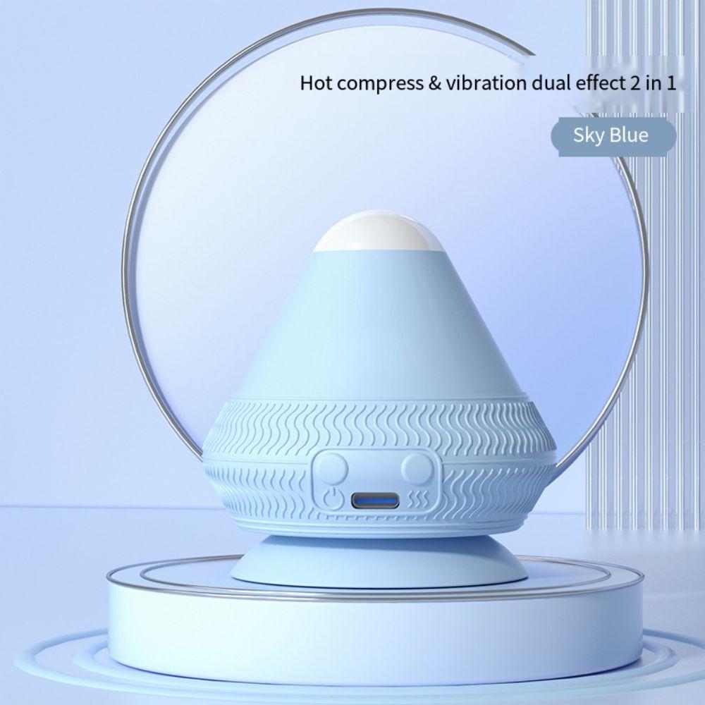 Vibrate Silicone Massage Cone Electric Yoga Fascia Ball Acupoint Massager  Home Use