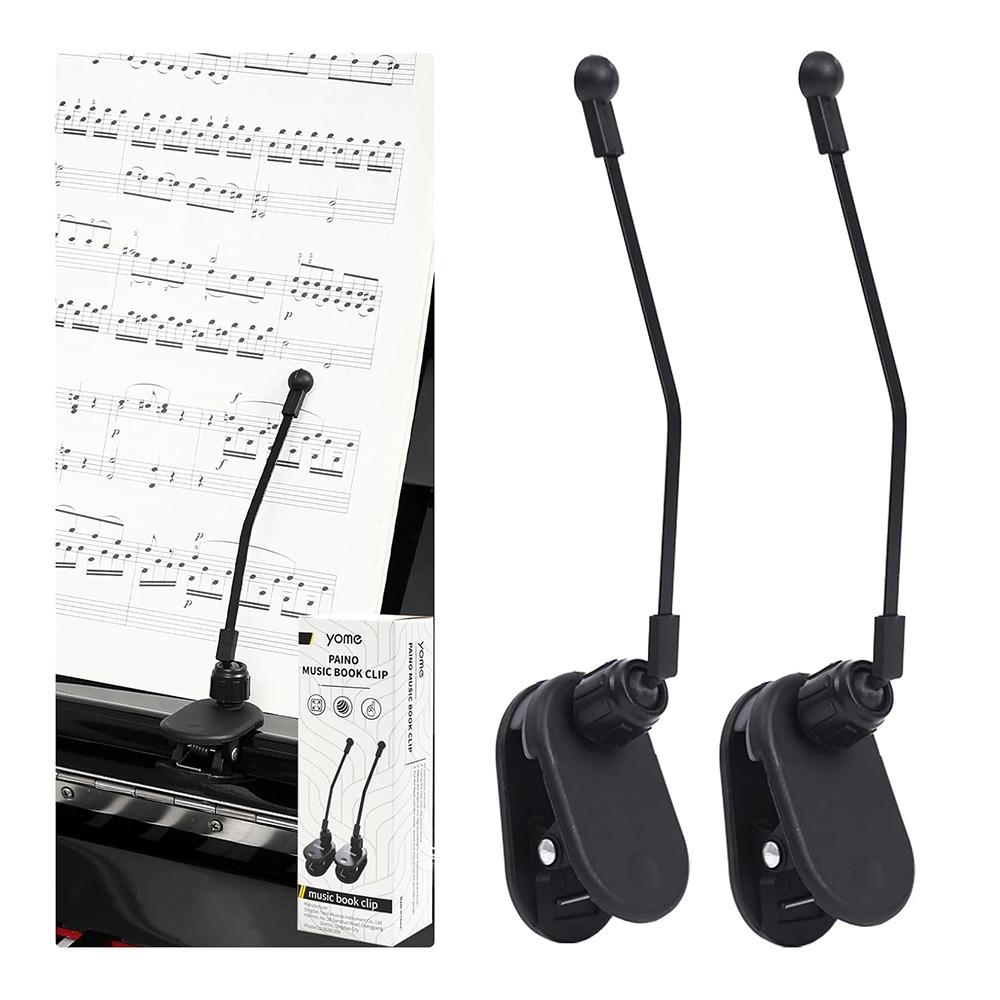Adjustable Piano Page Holder Piano Accessories Music Binders Portable Music Stand