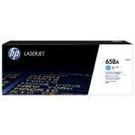 Cartouche de toner HP LaserJet 658A (W2001A) Cyan - 6000 pages ISO/IEC 19798