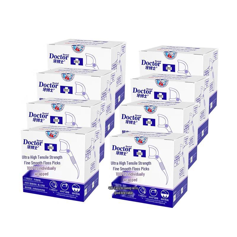 Dr. Bei Individually Wrapped Dental Floss Sticks