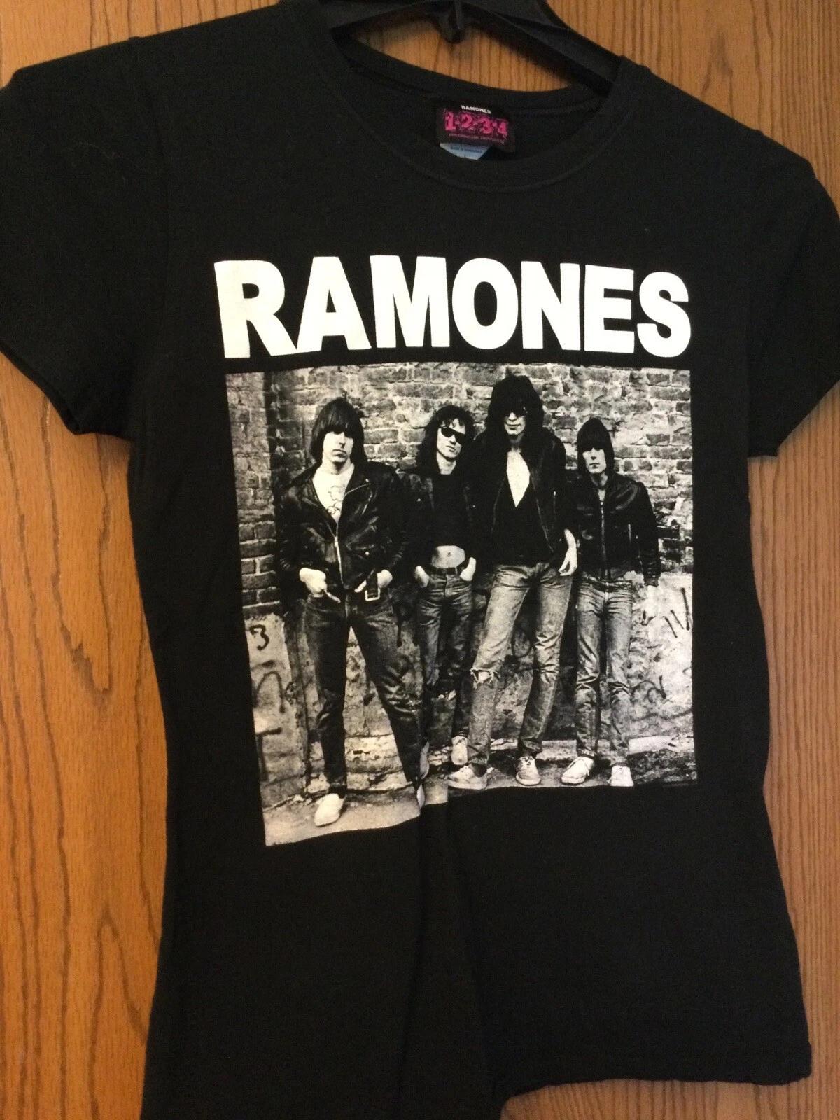 The Ramones - Black Shirt - L. S