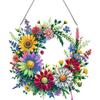 DIY 2D Flat Acrylic Special Shaped Diamond Art Pendant for Home Decoration and Gift