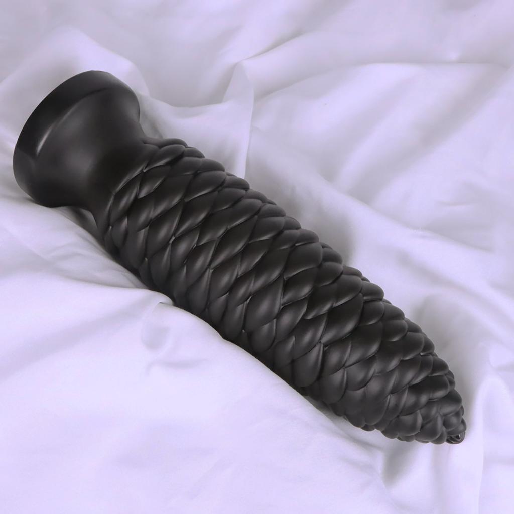 Extra Large PVC Soft Dildo Fisting Particles Anal Plug Masturbator Anal Dilator Adult Sex Toy Big Dick Strap On Penis