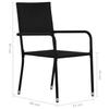 VidaXL Ensemble de Salle à Manger de Jardin 3 pcs Table et Chaises de Repas de Patio Mobilier à Dîner de Terrasse Extérieur 3072487