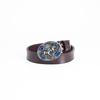 Men's Retro Punk Metal Buckle Leather Belt
