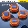 Solar LED Magnetic Warning Light Car Truck Vehicle Wireless Strobe Beacon Flashlight Emergency Signal Night Sensor Flashing