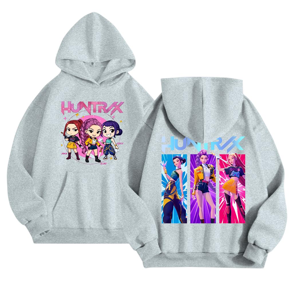 Children's Long-sleeved Loose Pullover Fashionable Hooded Sweatshirt