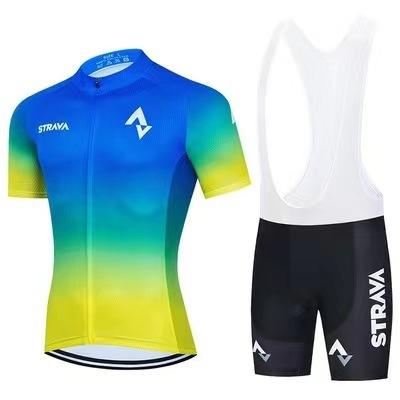 Outdoor Cycling Clothing Men's and Women's Short-sleeved Road Mountain Bike Riding Breathable Equipment 2026 Summer Breathable Cycling Clothing Set