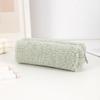 Large Capacity Pencil Case Zippered Plush Pen Pencil Pouches Portable Pencil Organizers Bag Travel Cosmetic Storage Bag