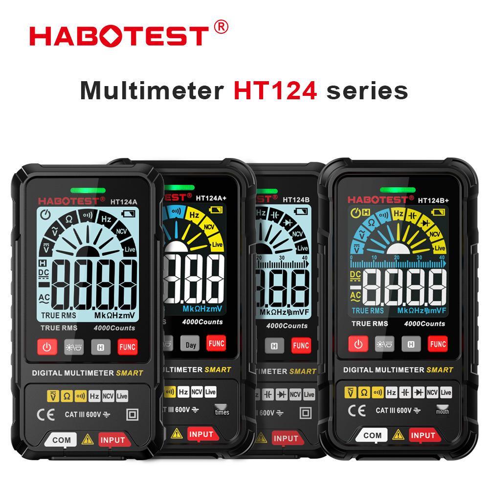 HT124A+/B+ Digital Multimeter: High Precision Voltage Meter for Home Use