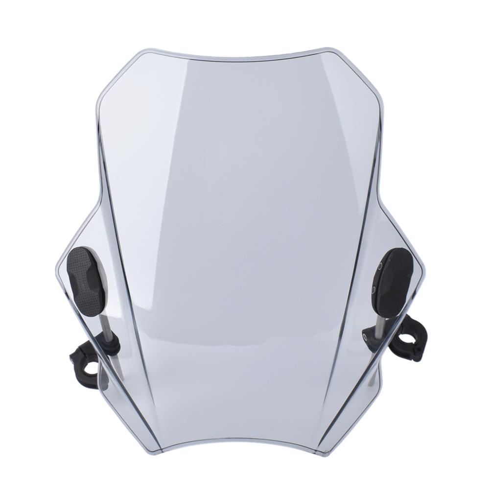 

Мотоциклетный лобовой экран, воздушные дефлекторы для всех рулей 22 мм 25 мм 28 мм, универсальное ветровое стекло, ветровое стекло MT07 FZ09