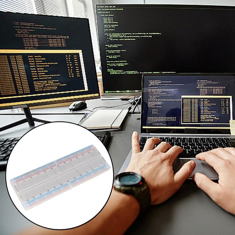 Breadboard PCB Bread Board MB102 Prototype PCB Solderless Breadboard Protoboard Circuit PCB Development DIY Kit