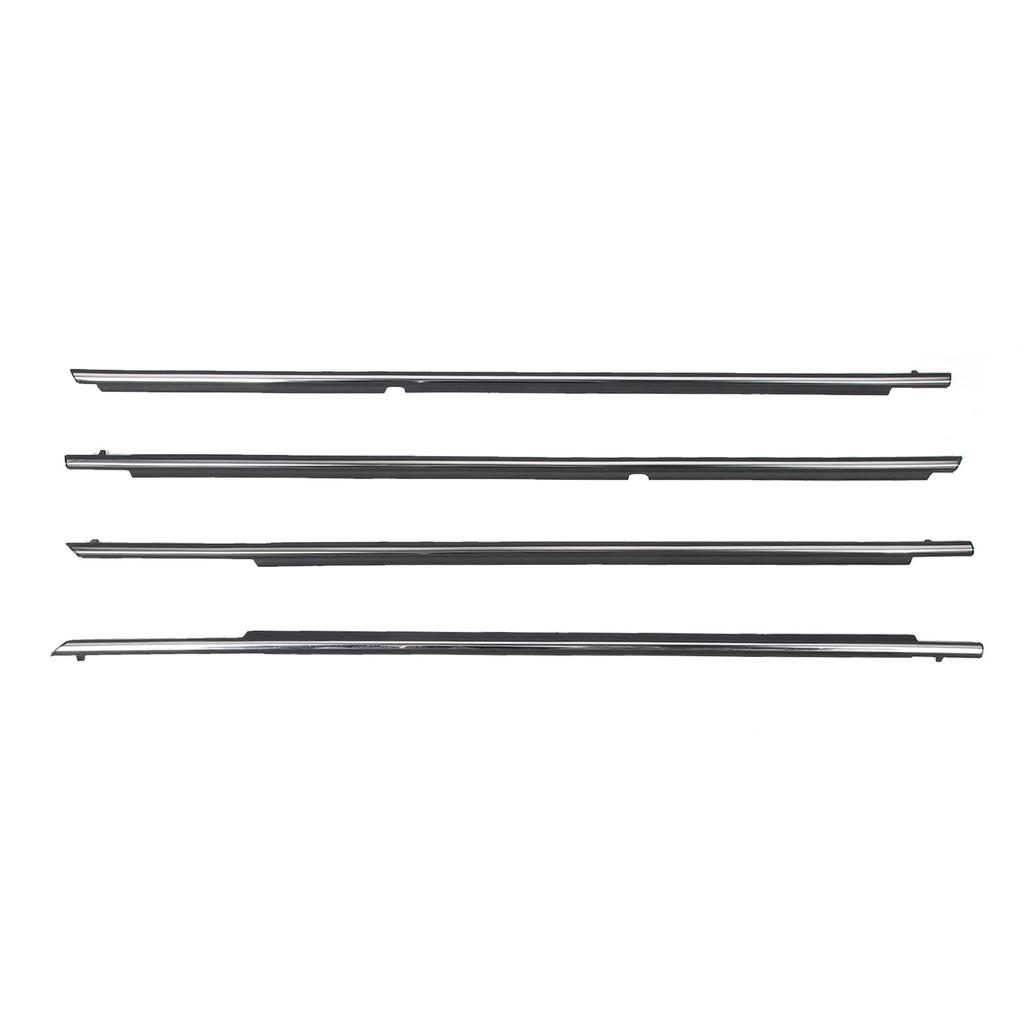 4PCS Window Moulding Trims 75710?06080 Weatherstrip Seal Belt Replacement for Toyota Camry XV40