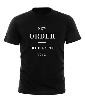 New Order True Faith T-Shirt | Unisex Erwachsene | 1963 | Alle Größen