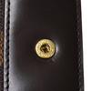 Used Damier Compact Zip Billfold Card Case with Brown Snap Button, 12564, and Coin Purse (N61668 7941 Logo) from Japan