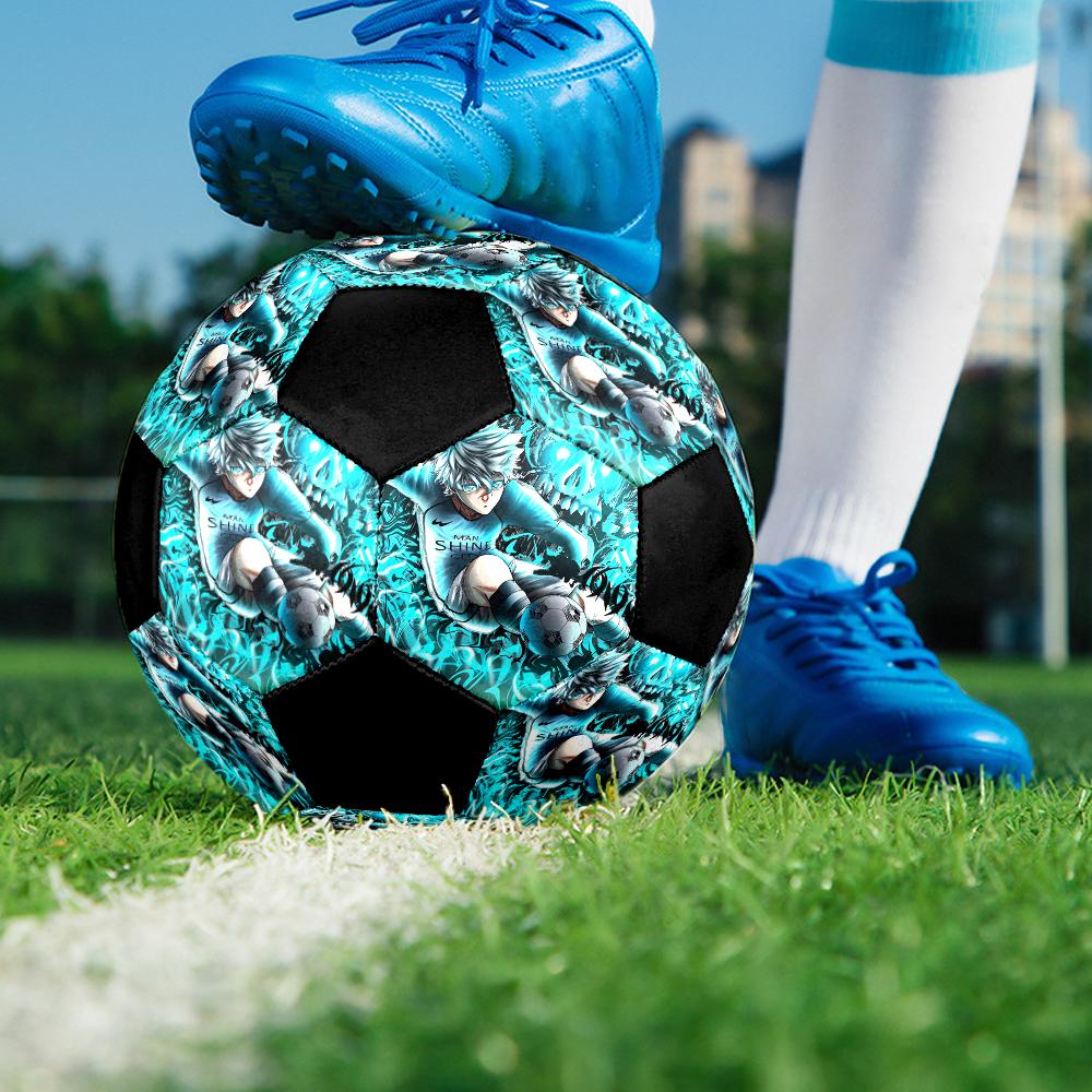 Pallone da Calcio BlueLock Taglia 5, Adatto Sia per Partite Indoor che Outdoor, un Regalo Adatto a Tutti.