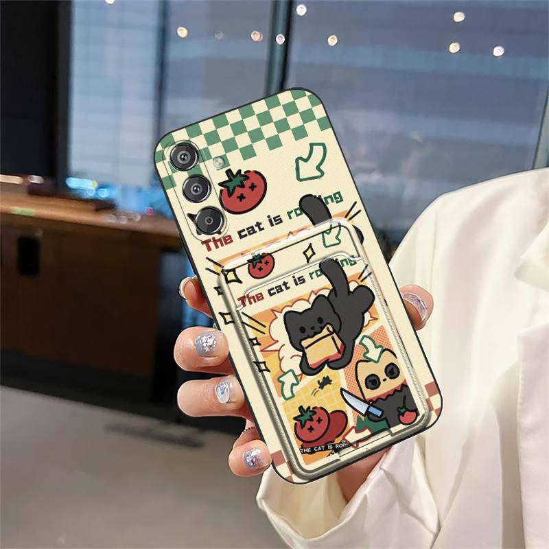 Husă telefon Graffiti Full wrap Pentru Samsung Galaxy F15 5G/M15 5G/SM-M156B/E156B Impermeabilă Husă moale TPU Mânecă pentru card Drăguță