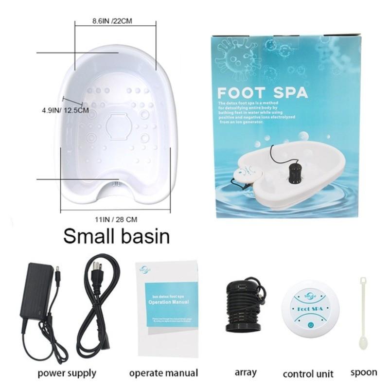 Basin Bath Array Health Care Detox Foot Spa Set Household Foot Detox Machine Personal Ionic Cleanse Machine