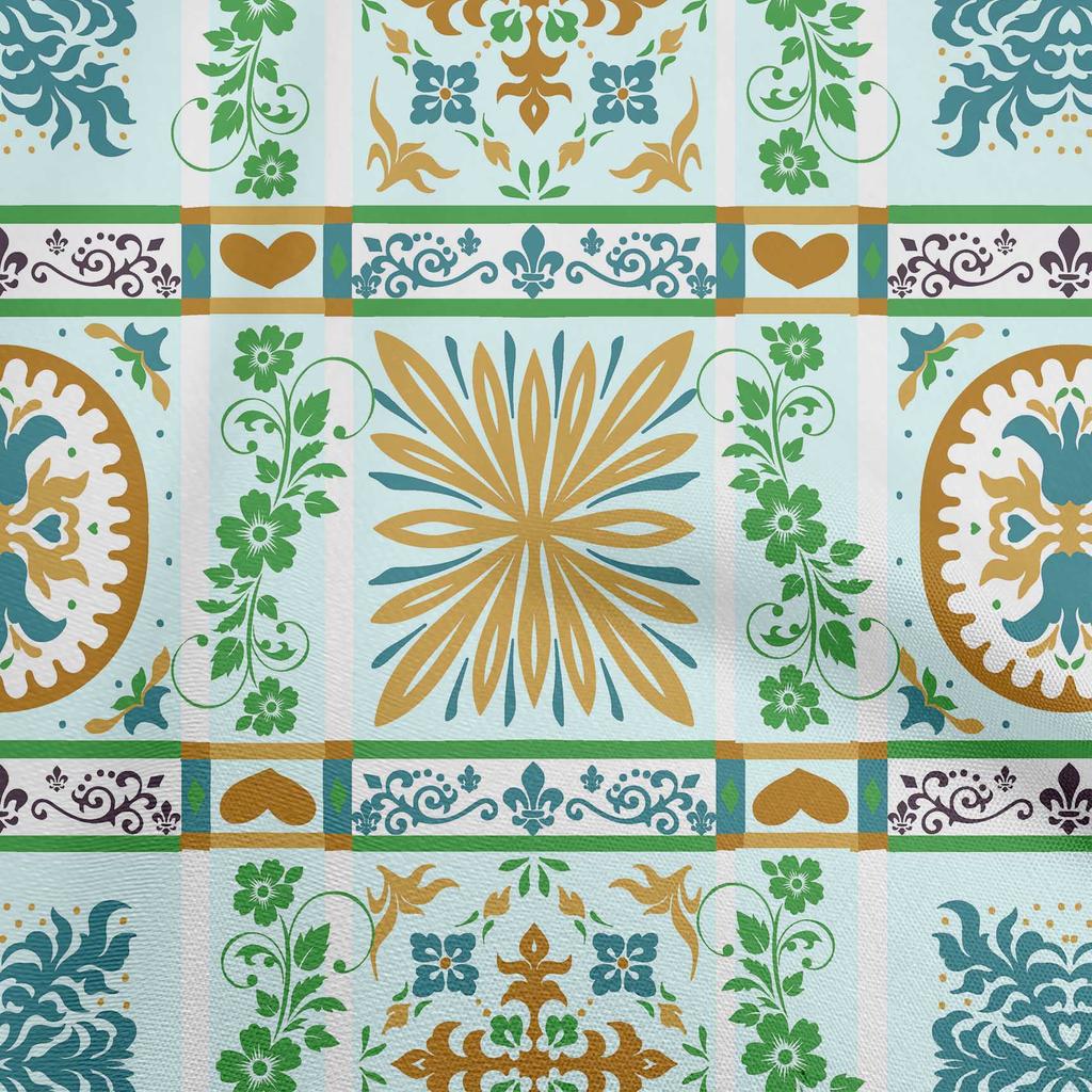 oneOone Baumwoll-Flex Dunkelrosa-Braun Stoff Asiatische Zierstoff für Bastelprojekte Dekoration Stoff Gedruckt nach Meter 40 Zoll