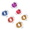 Aluminum Parrot Foot Ring 4/4.7/5/6/7/8mm Bird Outdoor Flying Training Race Identification Tag No Serial Number Multicolor Mixed