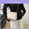 2024 Spring New Street Fashion Folded Diamond Grid Underarm Single Shoulder Bag Female