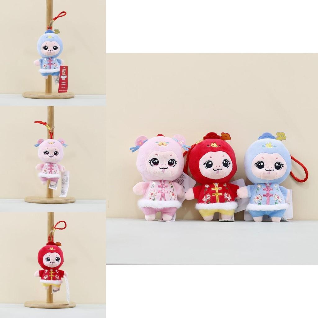 Cute Soft Pp Cotton Snake Figurine For Year Of The Snake Plush Toy Gift For Events